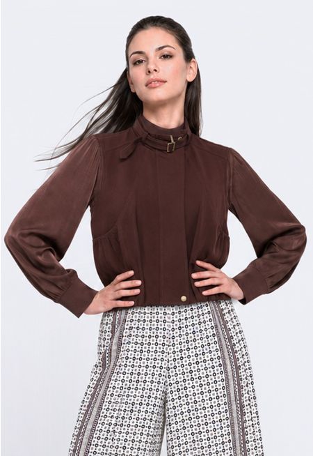 Elastic-Hem Vest