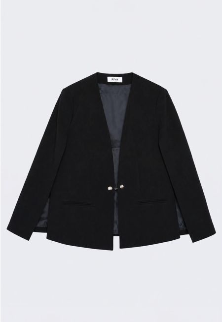 Cape-Sleeve Jacket