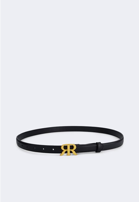 Slim Monogram Belt