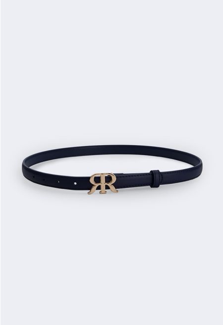 Monogram PU Leather Belt