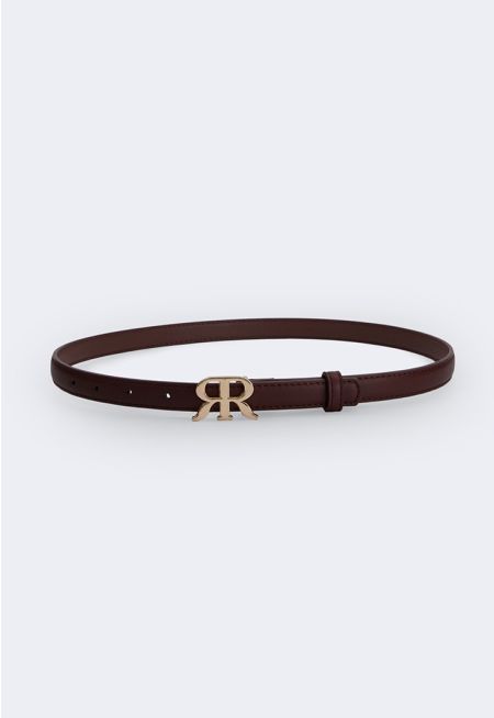 Monogram PU Leather Belt