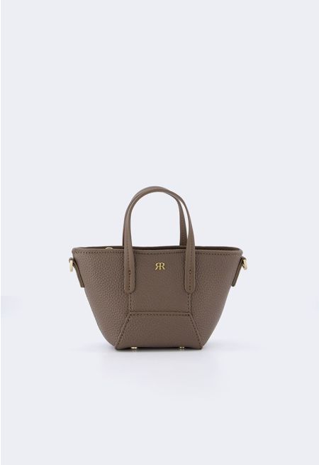 Leather Mini Tote Bag