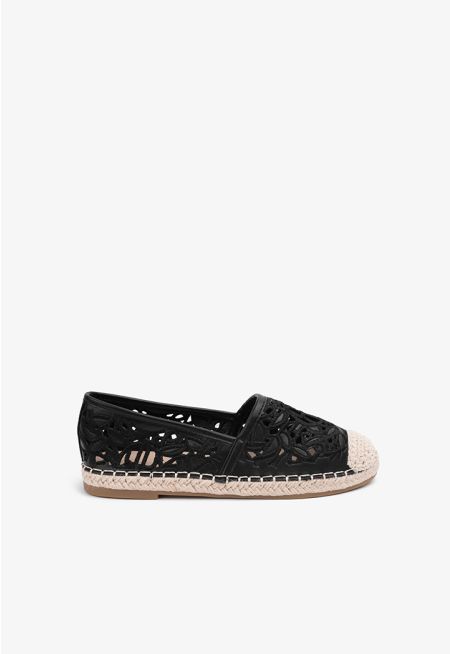 Floral Embroidered Espadrilles