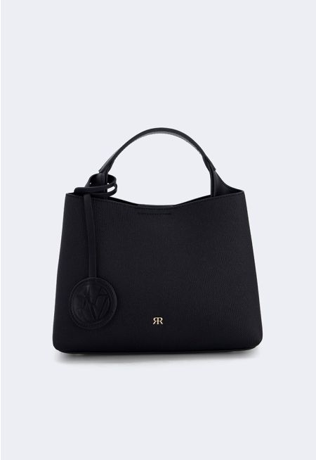 Elegant Leather Top Handle