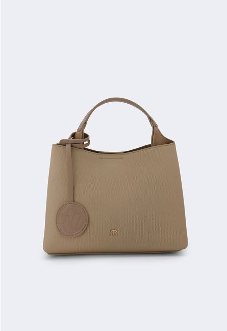 Elegant Leather Top Handle