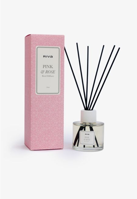 Riva Pink Rose Reed Diffuser 