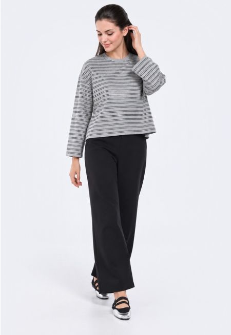 High-waist Flared Leggings