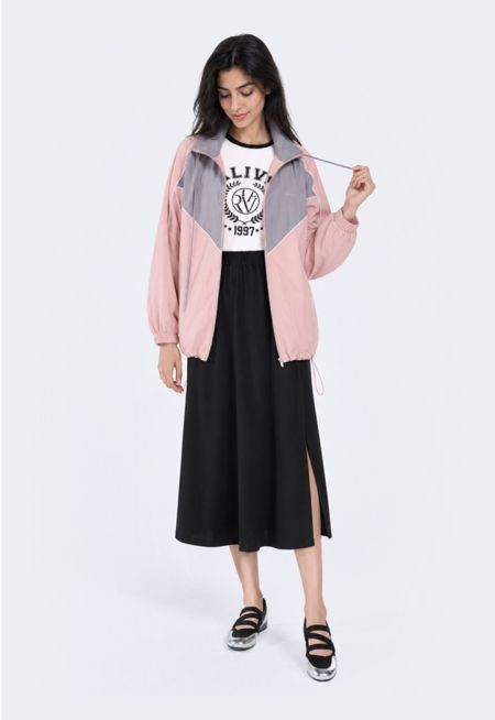 Casual Side Slit Long Skirt