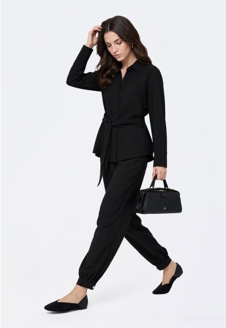 High Waist Harem Pants