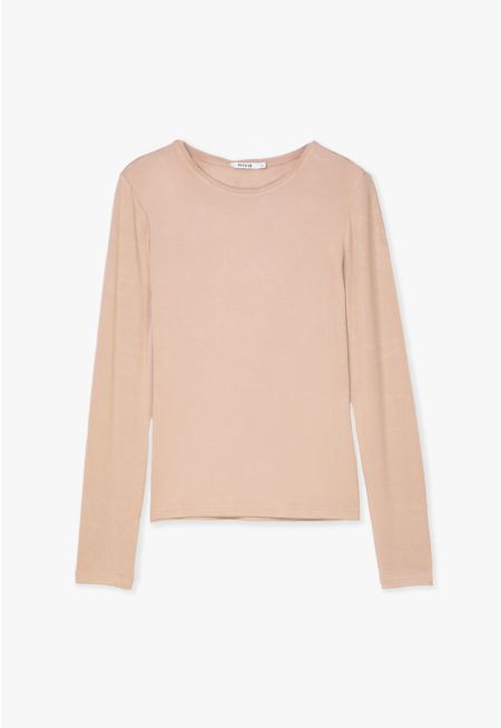 Long Sleeves Basic Top