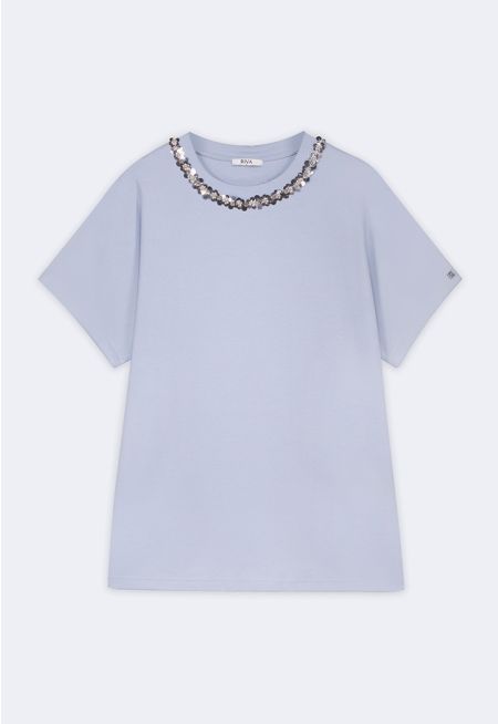 Sequin Embellished T-Shirt