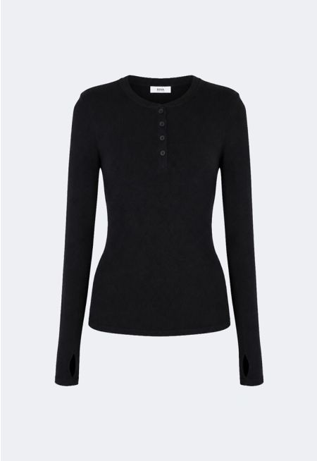 Solid Ribbed Top