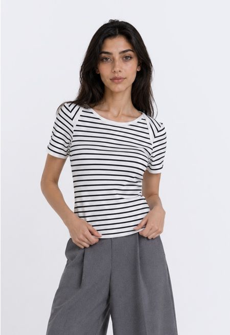 Casual Striped T-Shirt