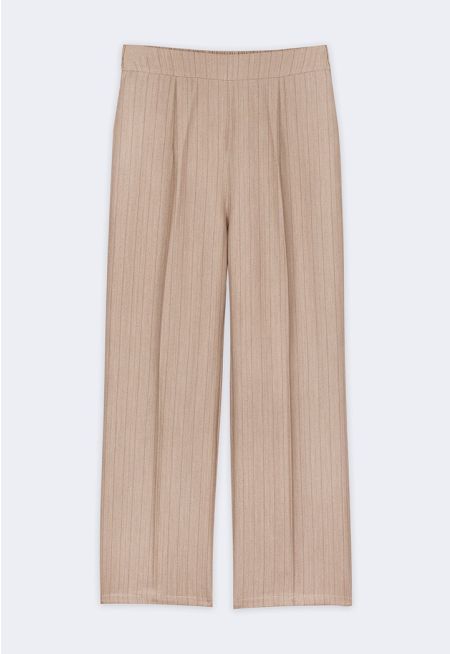 Striped High Waist Trousers