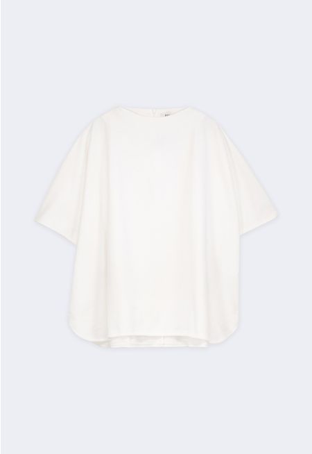 Oversized Short-Sleeve Top