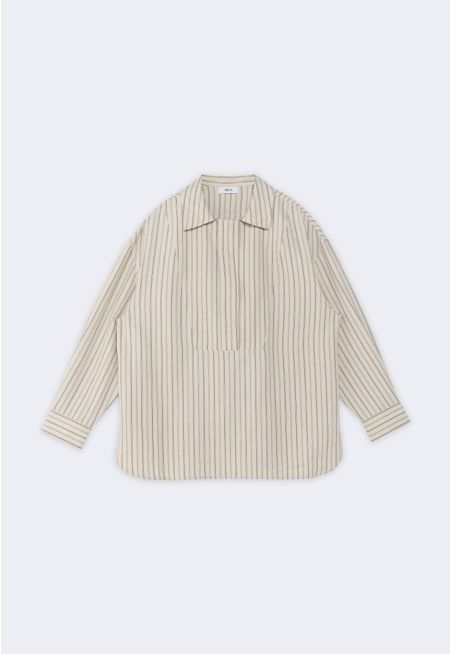 Casual Striped Blouse