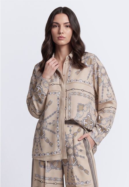 Chain Print Shirt