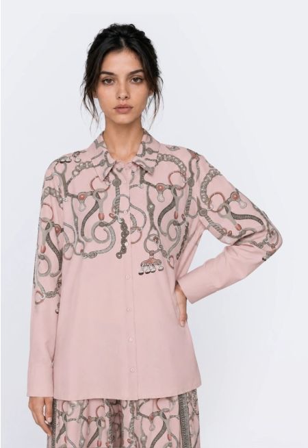 Chain Print Shirt