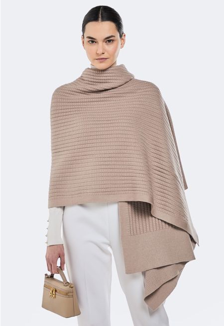 Plain Ruffled Cape