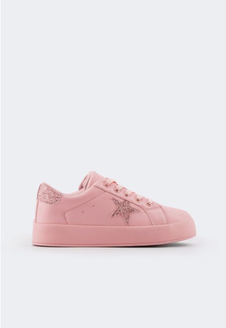 Glitter Stars Sneakers