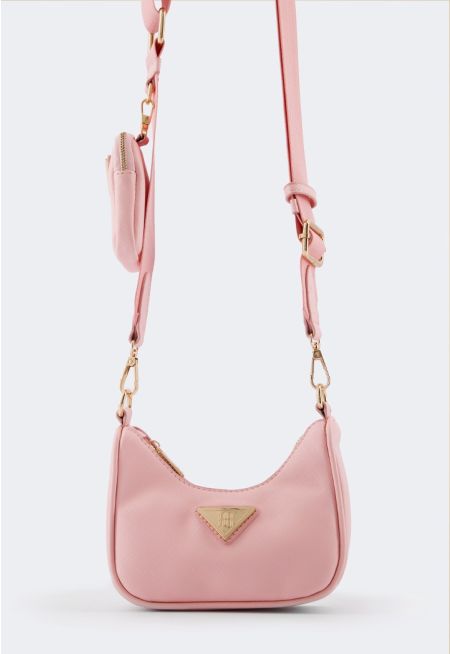 Solid Shoulder Bag
