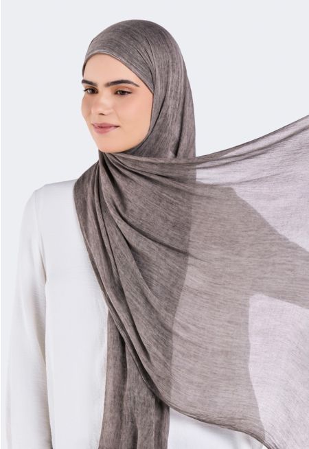 حجاب سادة بارز الملمس