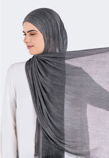 حجاب سادة بارز الملمس