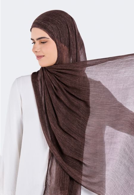 حجاب سادة بارز الملمس