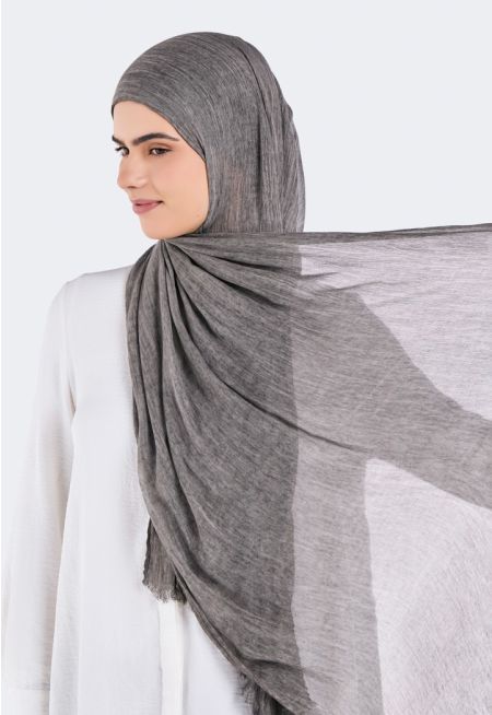 حجاب سادة بارز الملمس