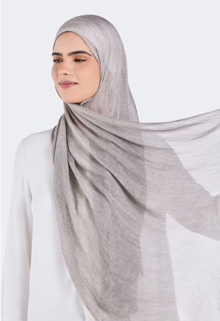 حجاب سادة بارز الملمس