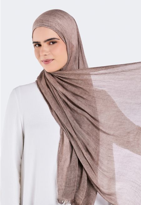 حجاب سادة بارز الملمس