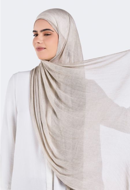 حجاب سادة بارز الملمس