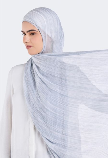 حجاب بلونين بارز الملمس