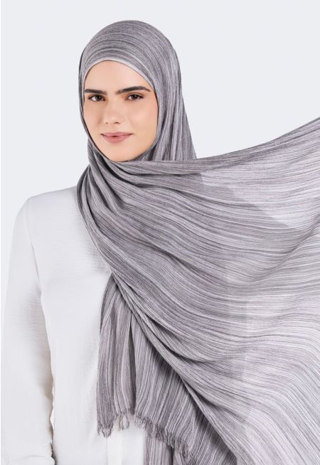 حجاب بلونين بارز الملمس