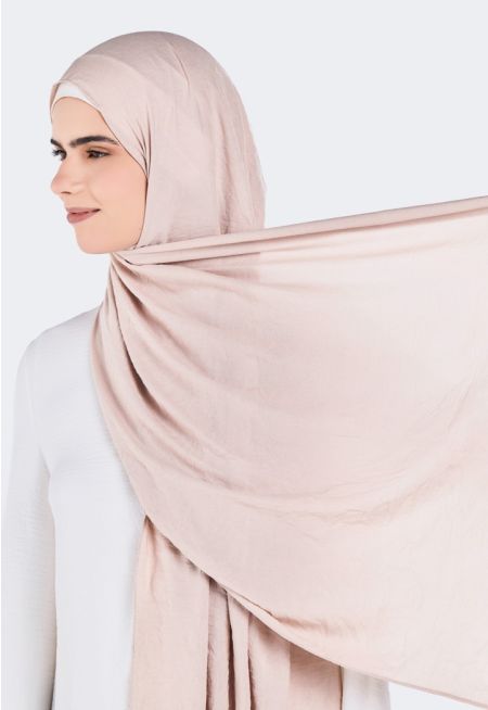 حجاب سادة بارز الملمس