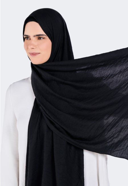 حجاب سادة بارز الملمس