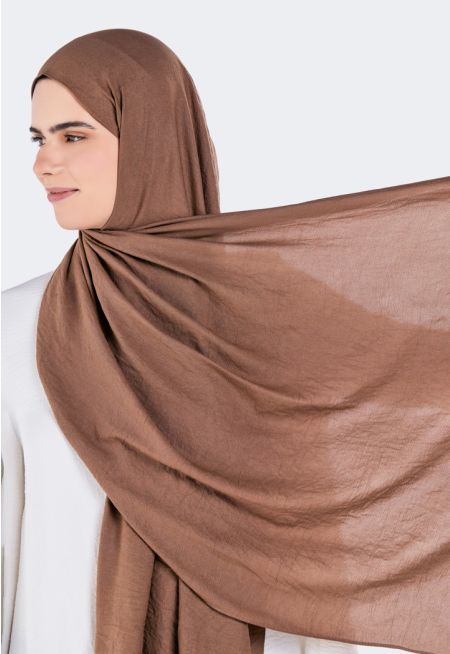 حجاب سادة بارز الملمس