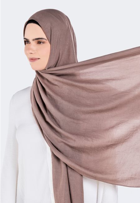 حجاب سادة بارز الملمس