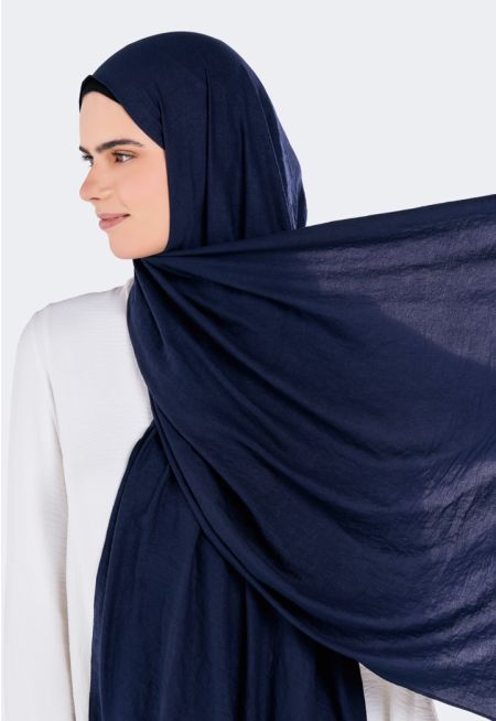 حجاب سادة بارز الملمس