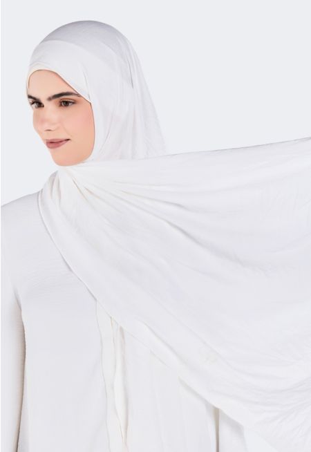 حجاب سادة بارز الملمس