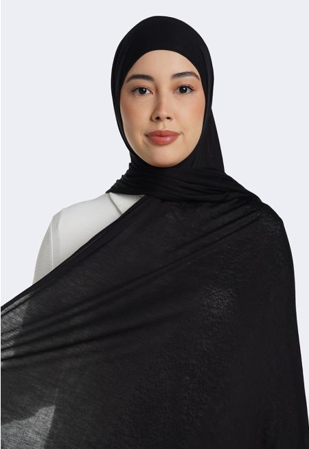 حجاب بتصميم مرن بملمس بارز