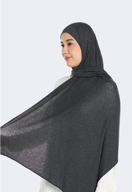 حجاب بتصميم مرن بملمس بارز