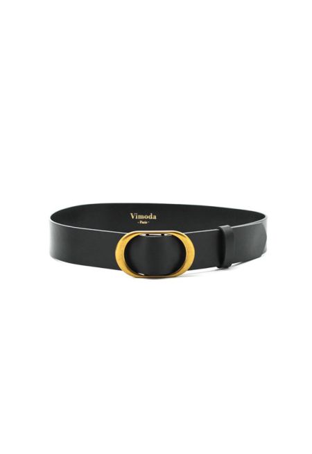 Gold Toned Alloy Buckle PU Leather Belt -Sale