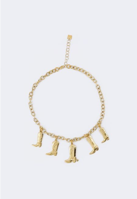 Boots Charms Necklace