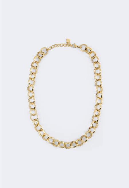 Metallic Chain Necklace