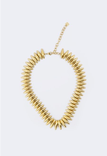 Metallic Statement Necklace