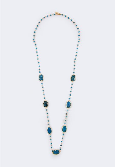 Round Gemstones Necklace