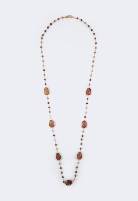 Round Gemstones Necklace