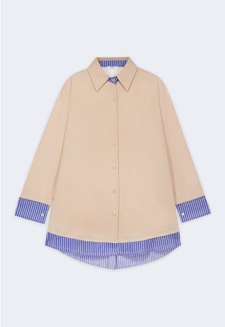 Striped Details Shirt
