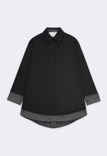 Striped Details Shirt